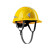 康宁（Kangning）加强加厚反光条ABS国标工地安全帽/顶
