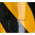 高速公路波形护栏端头反光膜 弯头反光膜 桥梁护栏板端头防撞警示 黄黑色40*40(斜纹间距5cm)