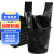 XG庄太太x【36x55cm】手提式垃圾袋加厚黑色背心带提手的特厚塑料小号厨余厨房大号