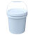 加厚食品级塑料桶圆桶带盖大口径化工密封腌咸菜塑料桶5L公斤25升 1L透明带提手塑料桶