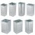 户外垃圾桶内筒内胆室内垃圾箱加厚不锈钢镀锌铁桶内桶可定制 48L