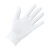 白手套棉尼龙工厂碳纤维护静电作业劳保加厚耐磨透气薄白棉手 防手套小码1双 9号