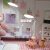 梦茜儿多功能台灯插座兼手机支架笔筒灯多用二合一视力学习充电插电写的 粉粉兔充电款(2400毫安) USB数据线+小风扇+贴纸