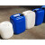 加厚25L堆码桶实验室废液桶30升塑料化工试剂桶级水桶油桶酒 30L 对角桶(蓝)加厚纯料