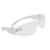 代尔塔101119护目镜全贴面弧形透明防尘防刮擦飞溅防冲击机械制造设备维护劳保眼镜 白色