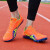 风堡龙 钉鞋田径跑步鞋男女透气短跑训练比赛跳远比赛体考专用钉子鞋 M910-橙绿 35（偏小，脚宽厚加大一码）