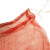 金诗洛 K5677 (100个)尼龙网眼袋子 蔬菜水果塑料纱网抽绳包装编织沙网兜袋 红色40*70