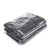 稳斯坦 (50只)加厚黑色垃圾袋(平口100*120cm) 工业型商用办公专用回收塑料袋 WL-022