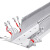飓开 PVC线槽 明装灰色塑料线槽 阻燃pvc行线槽 H50*W30-100米/件 一件价