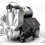 万河变频不锈钢增压泵自来水加压泵全自动220V管道自吸泵 980w全自动智能款缺水保护+