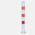 冷轧钢警示柱颜色 红白 高度 500mm 管径 114mm