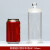 山顶松 玻璃标本瓶 高硼硅 展示瓶 广口磨砂实验室标本缸 加厚 透明玻璃样品瓶 60*150mm【约300ml】