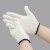 福安特劳（F）FL-X400 出口十针棉手套  加密棉纱加厚耐磨工作手套劳防手套（黑/蓝） 黑色（5打）