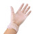 厚创 一次性PVC手套 加厚防护100只/盒防护餐饮烘焙工业清洁手套 L