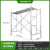 2.6镀锌脚手架活动架梯形架移动手脚架钢管脚手架 安全护栏