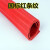 高压配电房专用橡胶皮垫绝缘胶垫10KV地毯绝缘板垫3/5/8mm 25KV (8mm*1米*3米)红条纹