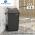 YYN商用无盖垃圾桶大容量厨房卫生桶超大方形餐饮大号加大20L 60L长方带盖送垃圾袋