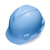MSA/梅思安 10146506-L V-Gard标准型红色ABS安全帽 一指键帽衬针织布吸汗带 D型下颌带（印字）*24顶/箱