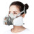 仁聚益6200防毒面具甲醛口罩喷漆专用气体防尘化工农煤矿活性炭面罩 6200主体(不含配件)一只