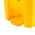 庄太太 【87L黄色】加厚带盖脚踏式医疗废物垃圾桶利器盒