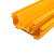 双念 光纤槽道尾纤槽黄色阻燃塑料机房跳线布线槽 一根2米 150*100光纤槽道 单位：根