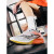 ANJY361官方aj莆田beng芷境1代跑步鞋男软底碳板马拉松训练竞NＩKＥ 荧光火橙碳板科技 38