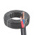 佳雁 国标铜丝橡胶软电缆 YZ 2*4平方中型橡套线 户外耐磨电源线 100米