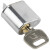 海斯迪克 HKLY-128 防火门锁芯 短锁心 通用型 铜芯通开搭配1把钥匙