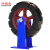 尚留鑫 超重型工业脚轮铁芯橡胶轮载重1吨 10寸组合款2定向+2万向轮