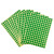 稳斯坦 WST809 彩色圆点圆形不干胶标签 颜色标签贴纸标记标示贴 10mm（绿-2475贴）