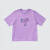 优衣库（UNIQLO）女装亲子UT Sanrio三丽鸥印花短袖T恤酷洛米新款470947 72 蓝紫色 165/92A/XL