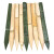 定制定制测量竹片桩竹签地插工地放样用毛竹桩工程测绘竹子桩地桩 3厘米宽40厘米长100根