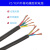 YZYC国标纯铜芯橡套软电缆2/3/4/5芯1.5/2.5/4/6平方橡皮线橡胶线 2X2.5