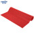 金诗洛（Kimslow）KSL295 塑料防滑地垫pvc镂空地毯 网格防水地垫 酒店泳池脚垫0.9*15M(5.0厚 红色)