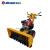 亚伯兰ABRAM-110SX -PLUS （柴油款11马力）手推式扫雪车 小区物业道路除雪燃油 配滚刷+雪铲+抛雪