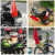 百臣摩托改装配件车用越野摩旅旗杆电动沙滩车车载装饰天线小红旗 1米蓝色+管扣