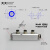 30x30多管路气排分气块气路直通多通快速接头带安装孔分配器铝排e 30x30直三通PC组