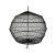 品之德 PYJ-110 救生信号船用锚球靠球白昼信号球黑丝船用信号球球形信号球 球形（直径610型）