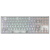 艾岩（IYX）TP87三模无线连接RGB背光全键热插拔机械键盘游戏键盘 银辉冰