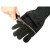 援邦 防割手套 5级不锈钢丝手套防刀割防切割防玻璃 1双黑色 