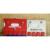 仓库标识牌货架标示牌磁性标签货架标牌材料卡仓储货位卡磁铁标签 四轮65*100软磁红