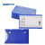 安英卡尔  磁性标签  仓库标识牌 货架标签 仓库物料卡标签牌 磁性材料卡软磁强磁套 蓝色6*10强磁（10只） A1856