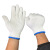 手套棉线手套男耐磨耐用工作干活防滑女劳动工作白线手套 灯罩棉400克