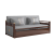 定制适用网红实木沙发床可折叠客厅小户型双人伸缩两用多功能新中式推拉床 1.3米高弹海绵款【送储物箱