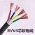 慕文 电源线软护套监控电线RVV2芯1.5平方：100米