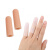 硅胶手指保护套防干裂保湿手指套受伤手指写字防磨手指防痛 白色开口1个大号