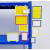 仓库标识牌 磁性 A4+2个磁铁 	蓝色 10套/1组 起订量2组 货期20天
