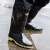 防滑钓鱼高筒雨鞋男士加绒水靴长筒短筒套鞋雨靴防水中筒水鞋胶鞋 W601牛筋底（厚底） 38