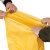 威厉固得 黄色编织袋 打包袋蛇皮袋物流包装袋防汛沙袋 加厚亮黄110*150cm 50只