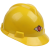 103008挂安全帽耳罩隔音耳罩防噪音工厂工地降噪防干扰护耳 黄色安全帽+耳罩
